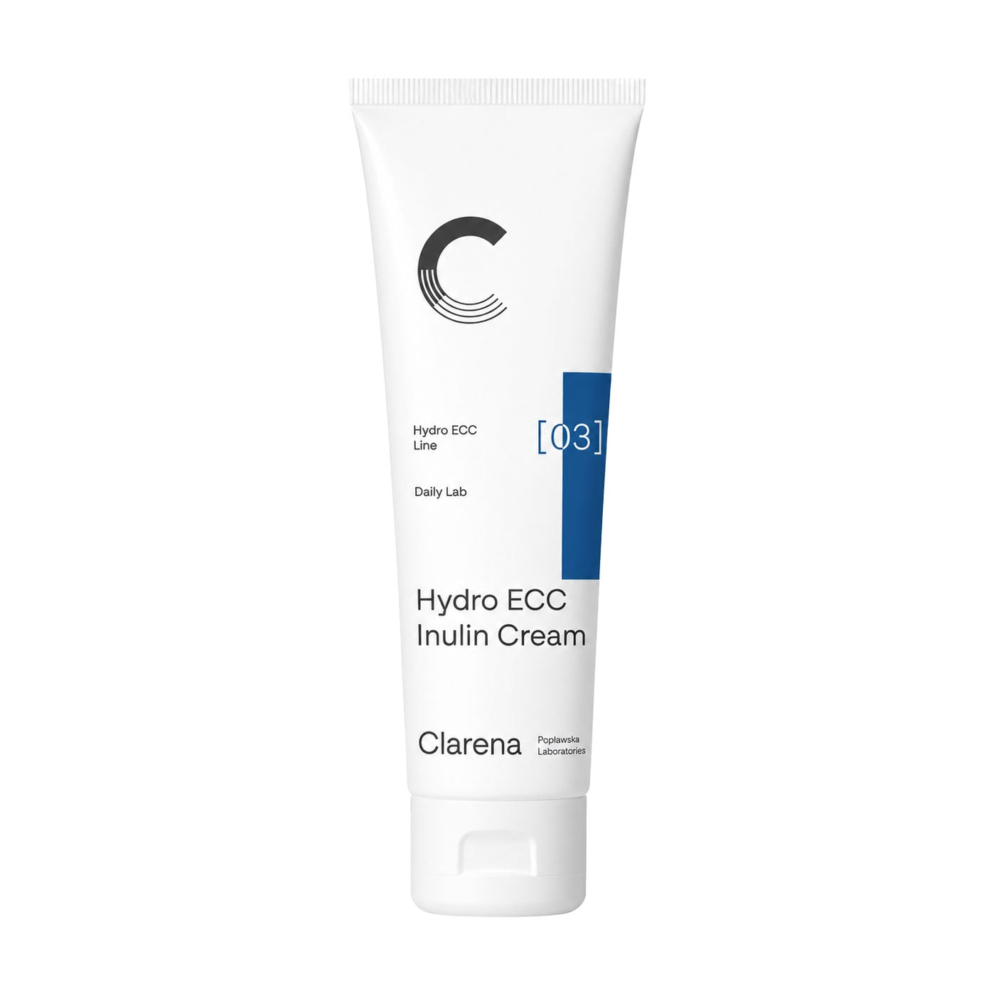 Зволожувальний крем для обличчя Clarena Hydro ECC Line Hydro ECC Inulin Cream з інуліном, 50 мл